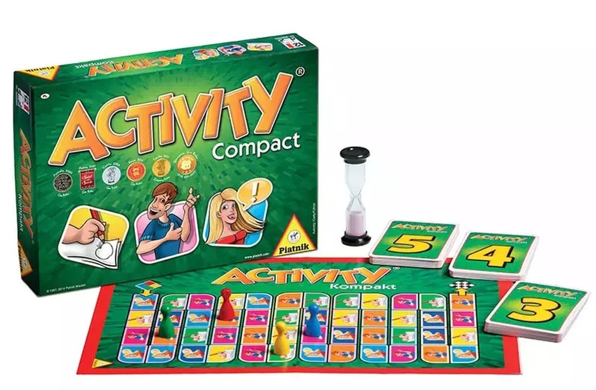 R- Piatnik Gra planszowa Activity Compact dla dorosłych i młodzieży