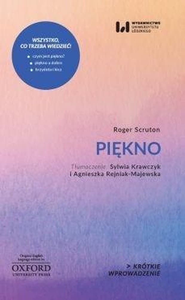 Piękno Krótkie Wprowadzenie Roger Scruton