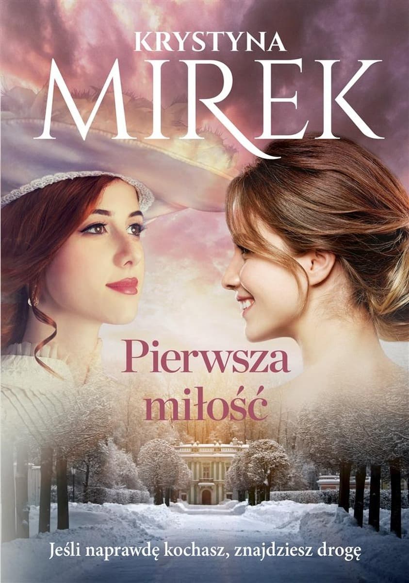 Pierwsza miłość Purple Book 320 stron - Krystyna Mirek - powieść obyczajowa