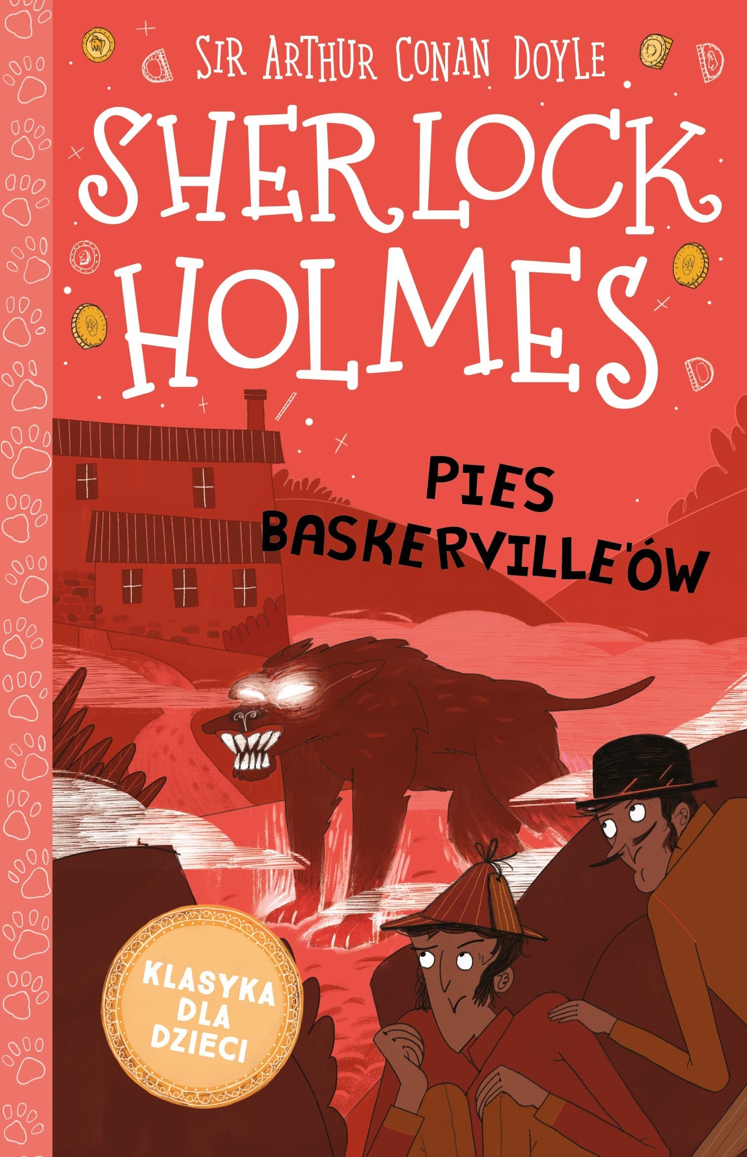 Pies Baskerville'ów. Klasyka dla dzieci. Sherlock Holmes Tom 22