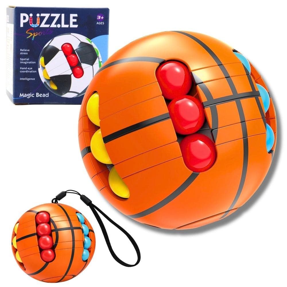 Piłka łamigłówka sensoryczna zręcznościowa Leantoys 6.5 cm