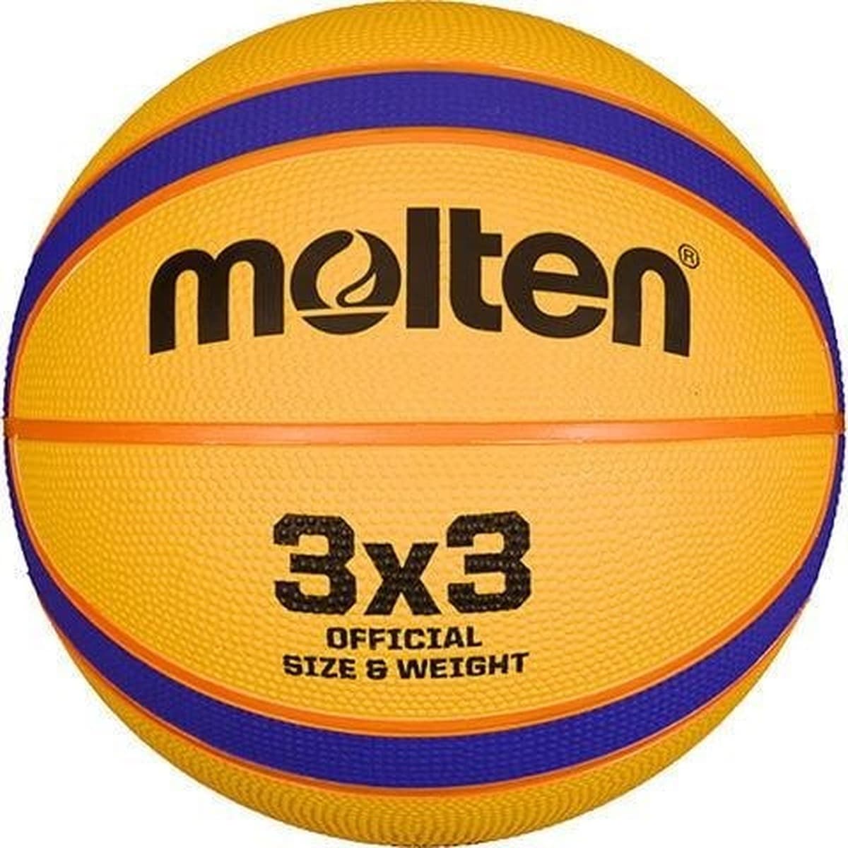 Piłka do koszykówki 3x3 Molten B33T2000 rozmiar 6D guma