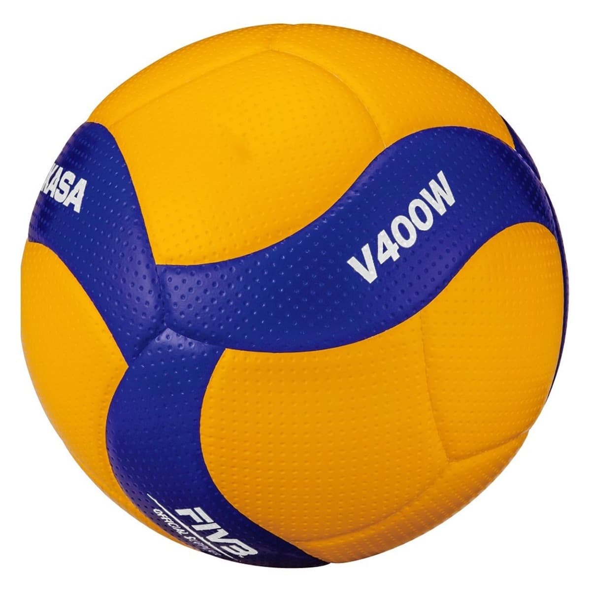 Piłka do siatkówki żółto-niebieska rozmiar 4 FIVB official
