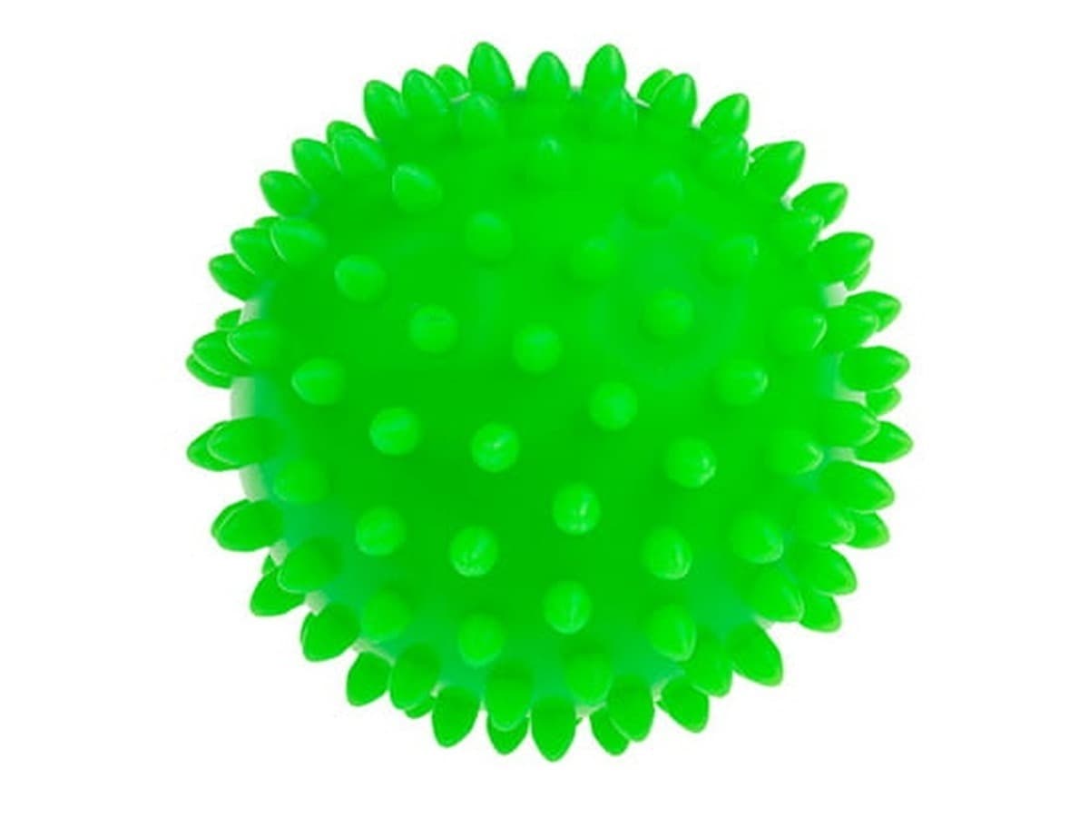 Piłka rehabilitacyjna 7,6cm żółta Spiky Massage
