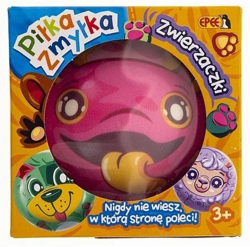 Piłka Zmyłka Zwierzaczki Aksolotl - zabawka sportowa 108x108 mm