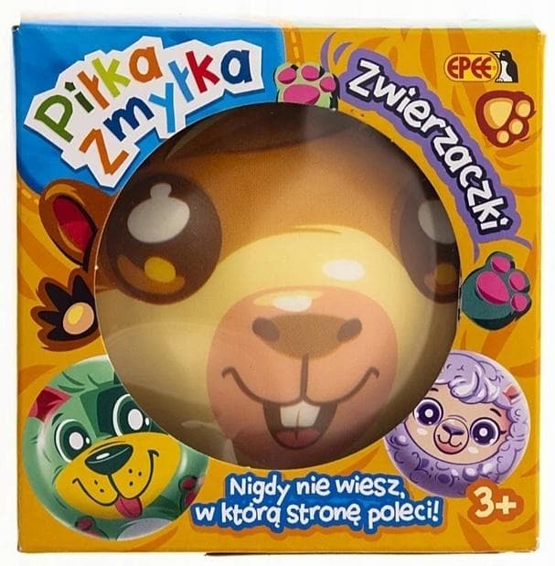 Piłka Zmyłka Zwierzaczki Kapibarcia zabawka rodzinna