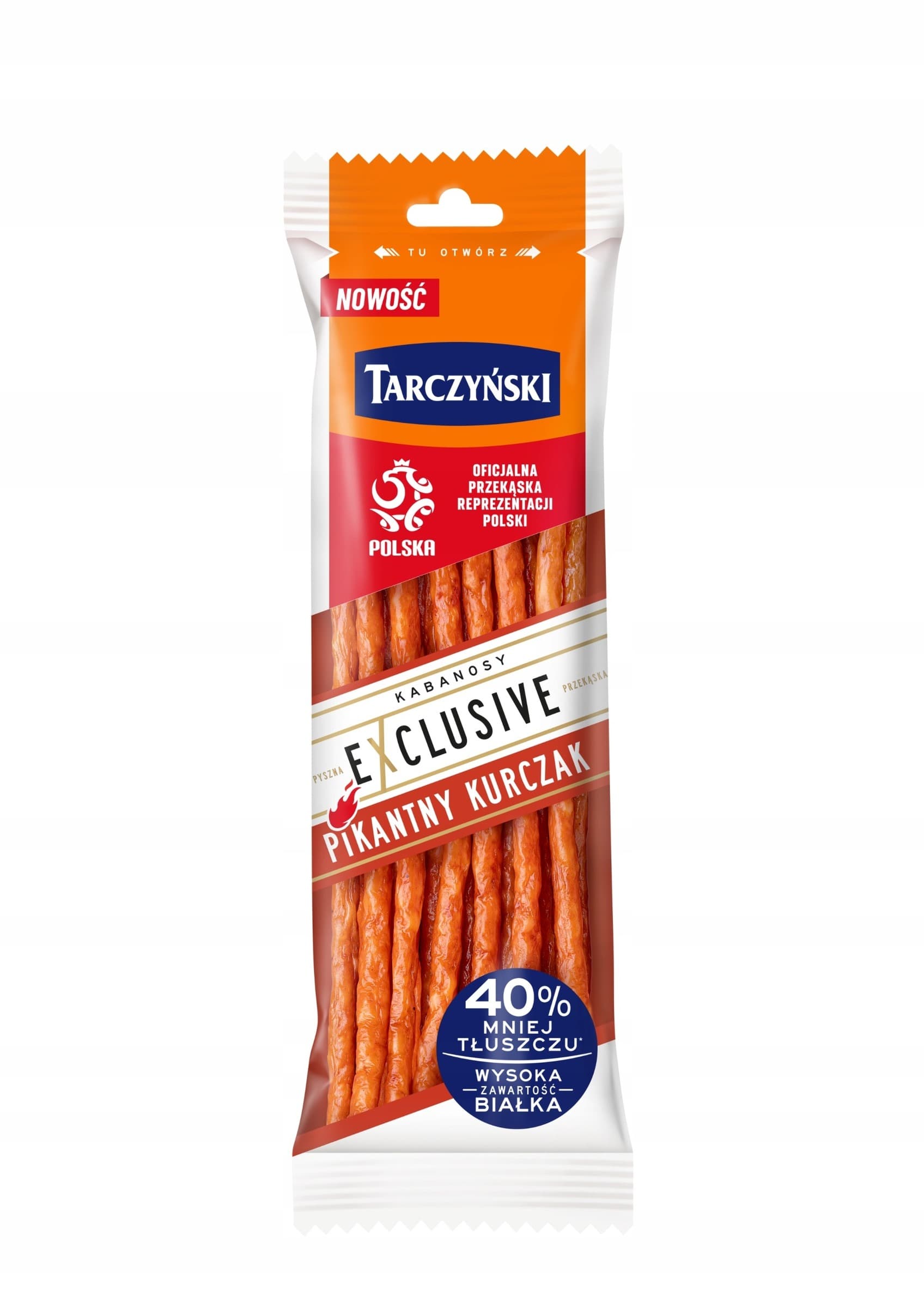 Kabanosy Exclusive Pikantny Kurczak 90 g Tarczyński