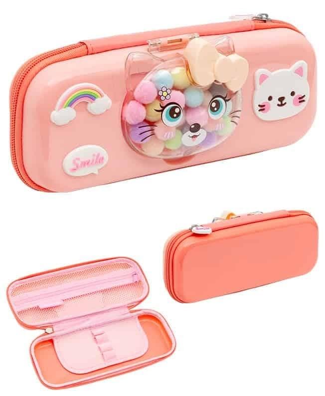 Piórnik piankowy 3D Kitty Pink ASTRA