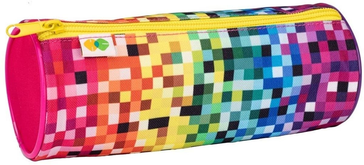 Piórnik saszetka tuba z 1 zamkiem Pixi Happy Color