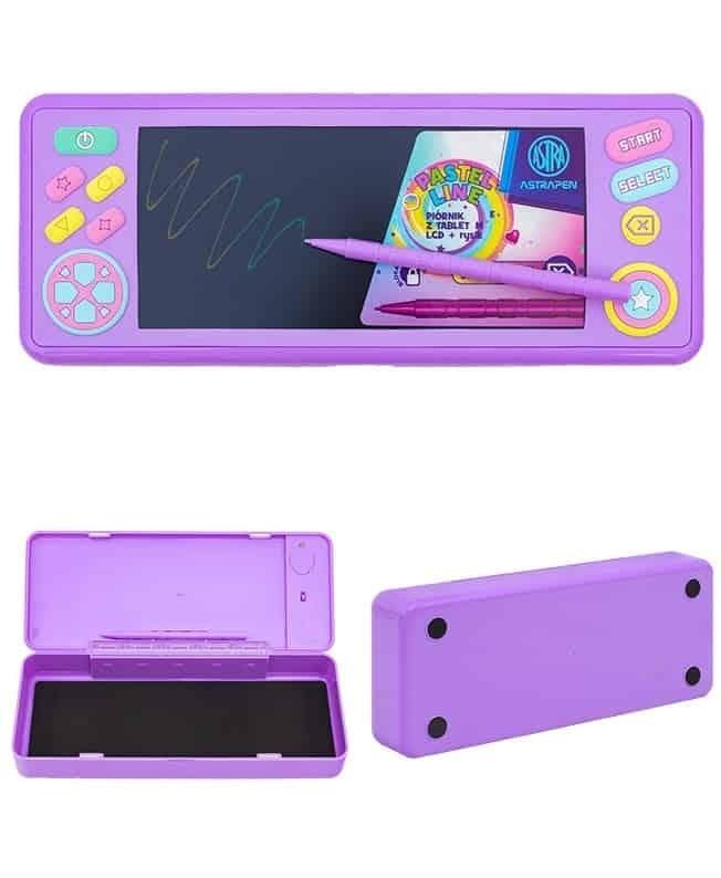 Piórnik z tabletem LCD Pastel Line ASTRA