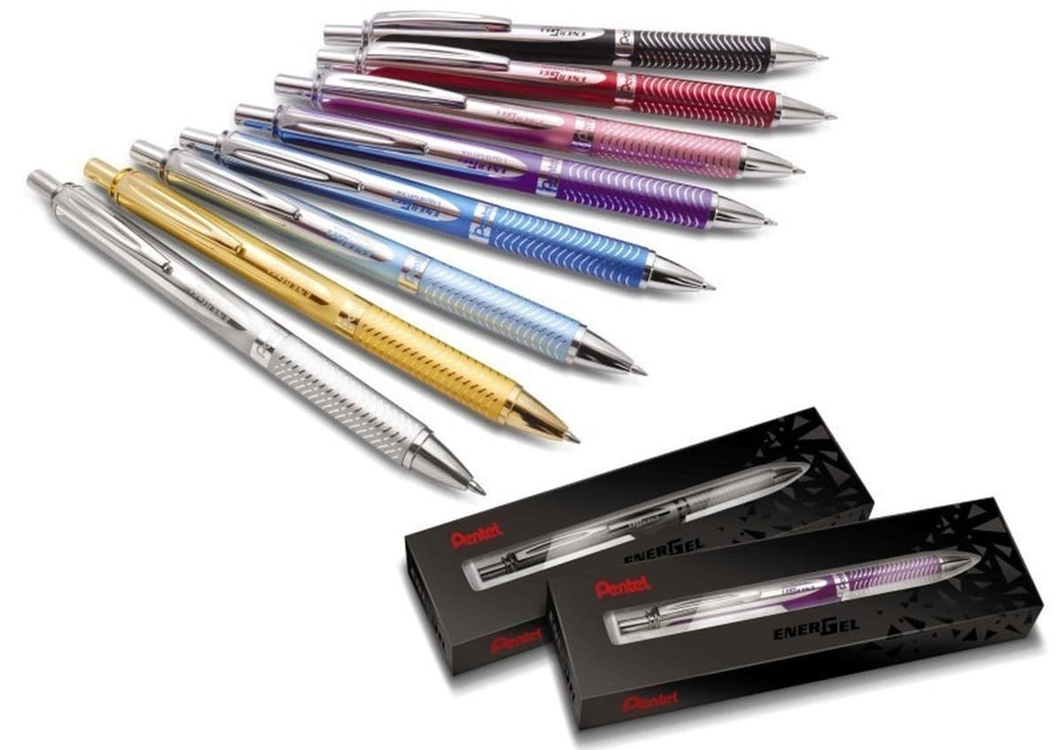 Pióro kulkowe Pentel EnerGel BL407ZC 0,7 mm w etui 1 szt. mix