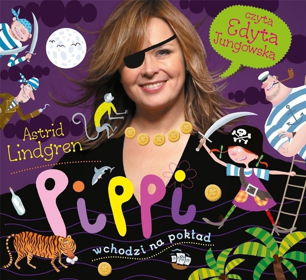 Pippi Pończoszanka Audiobook CD MP3 Edycja audio dla dzieci