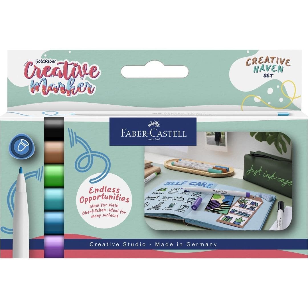 Pisaki kreatywne Goldfaber Creative Faber-Castell 6 kolorów