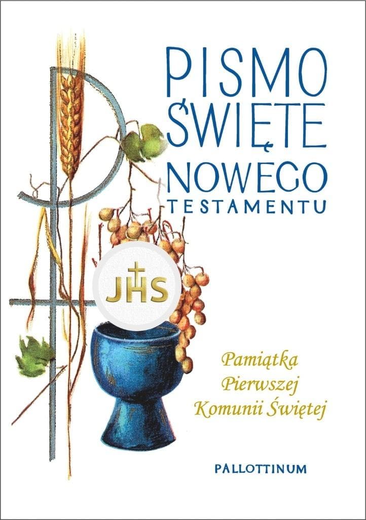 Pismo Święte Nowy Testament kieszonkowe Pamiątka I Komunii Świętej