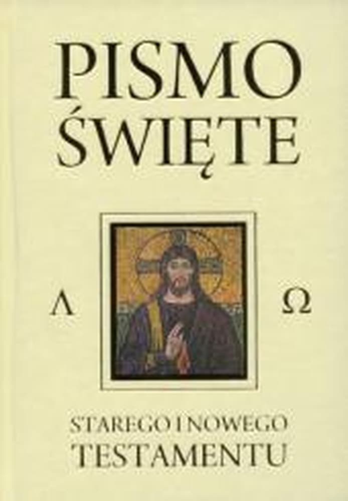 Pismo Święte Starego i Nowego Testamentu twarda oprawa
