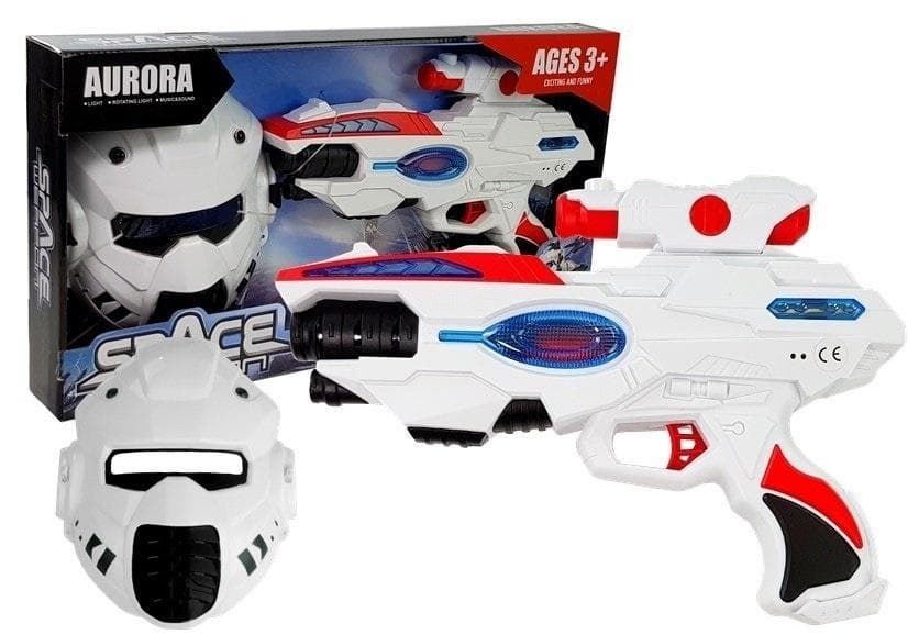Pistolet Laserowy Maską dla dzieci