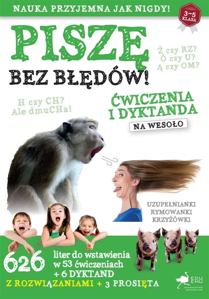 Piszę bez błędów. Na wesoło wyd. 2023