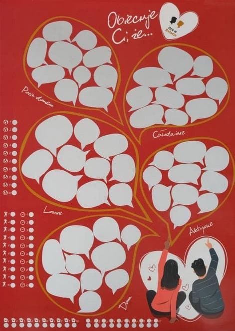 Gra w Relacje Plakat zdrapka Obiecuję Ci, że