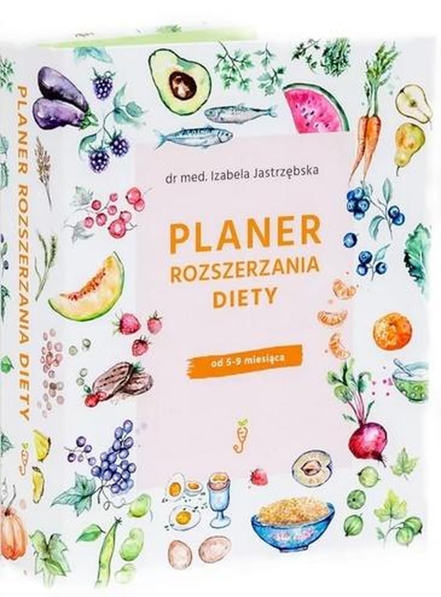 Planer rozszerzania diety niemowlaka z wymiennymi kartami