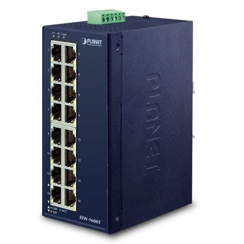 Planet 16-portowy Przełącznik Fast Ethernet ISW-1600T