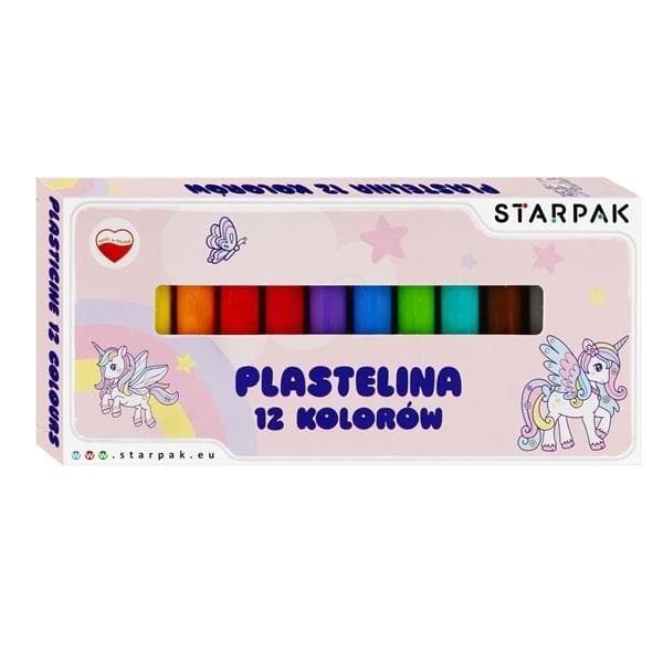 Plastelina neonowa 6 kolorów, dla dzieci