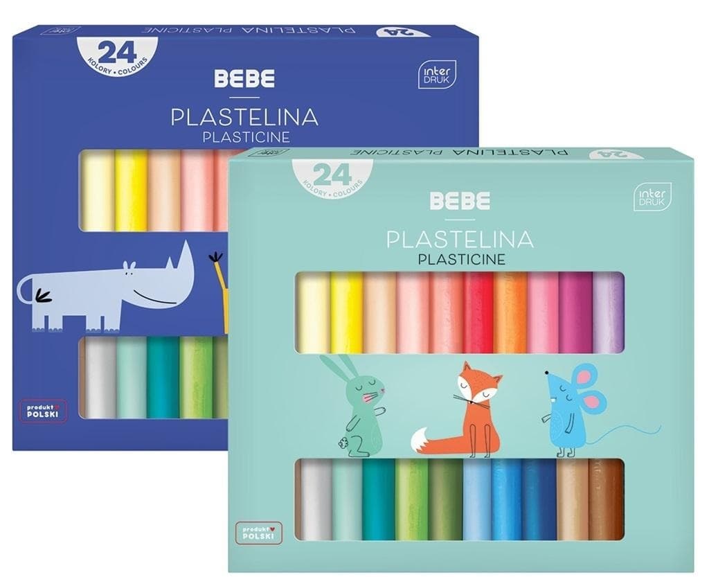 Plastelina BB Kids 24 kolory do modelowania