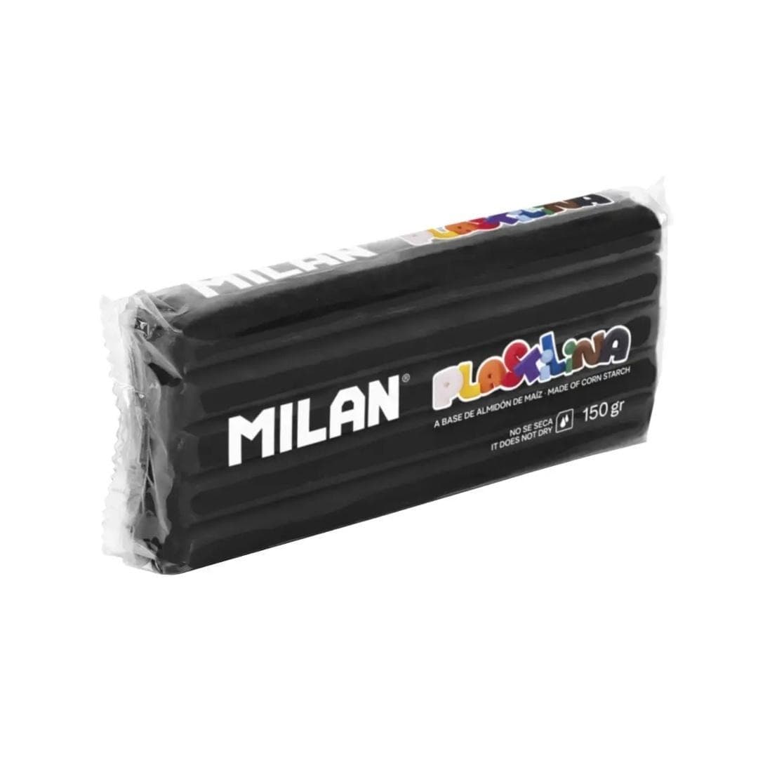 Plastelina Milan czarna 150g - miękka, łatwa do formowania