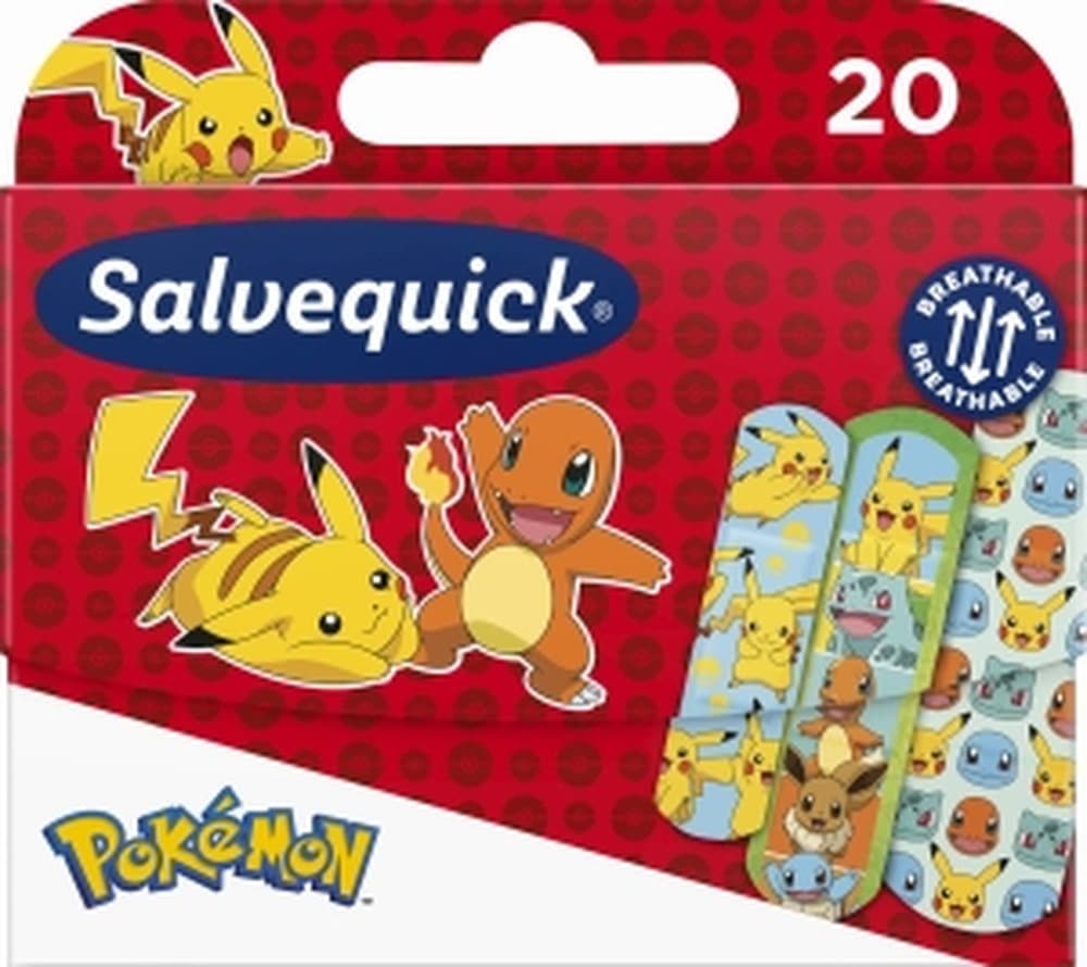 Salvequick Plastry Kids Pokemon 20 sztuk