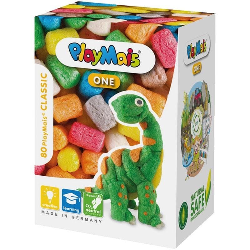 PlayMais Dinozaur: Kreatywne klocki z kukurydzy dla dzieci