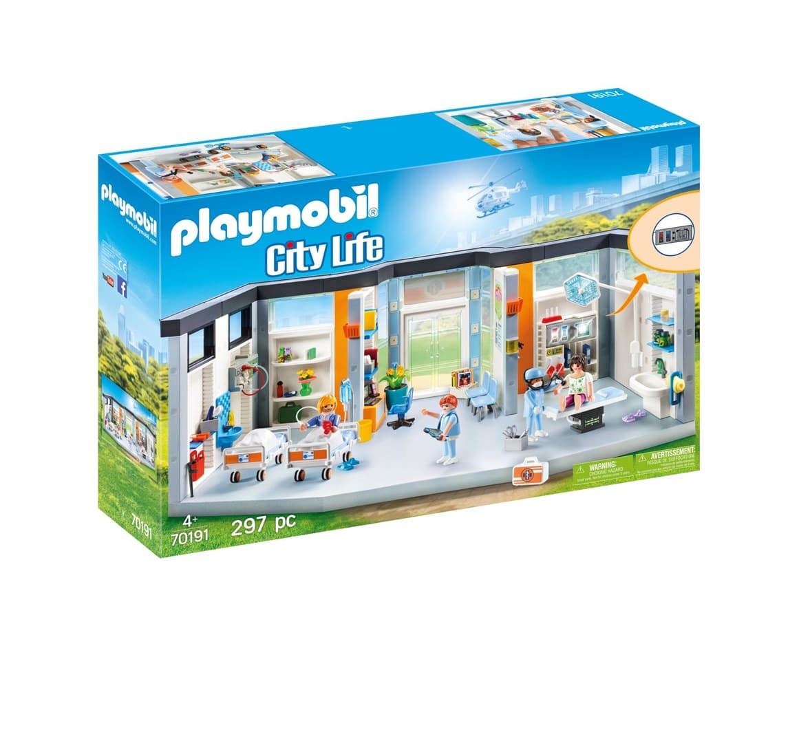 Playmobil City Life Szpital z wyposażeniem