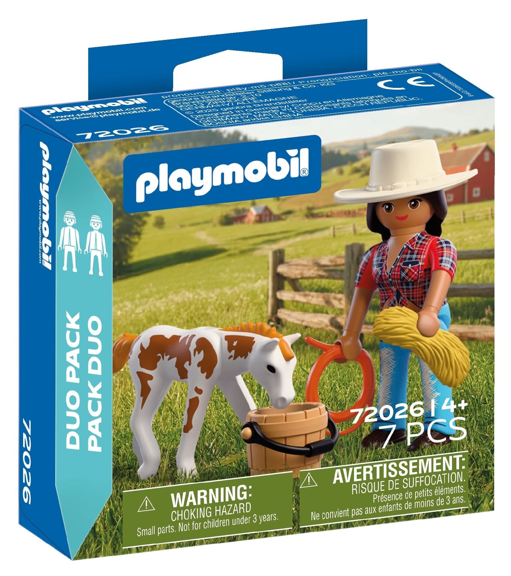 Playmobil Duo Pack Kowbojka ze źrebakiem 72026