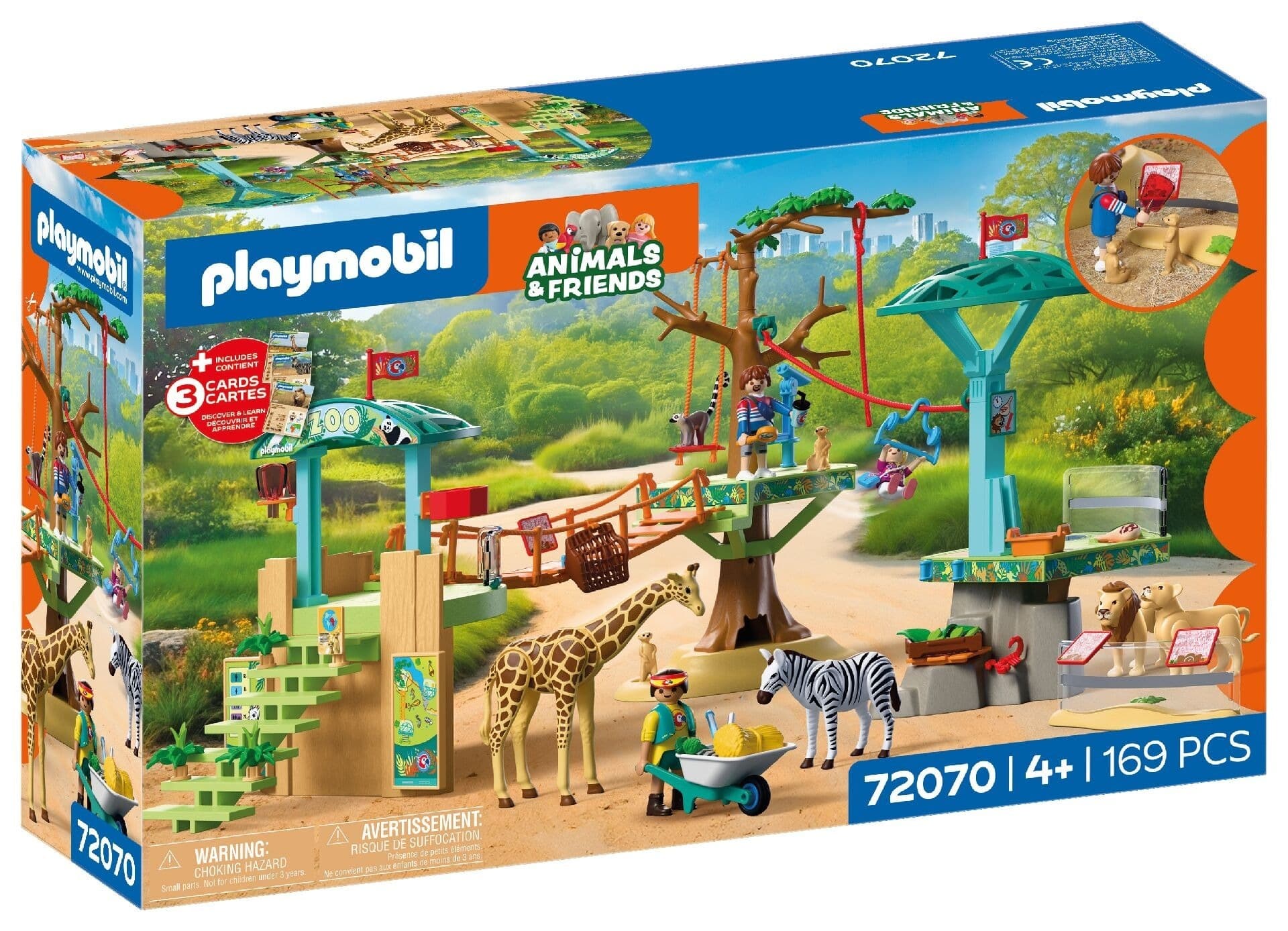 Playmobil Zoo Park wspinaczkowy w dziczy 72070