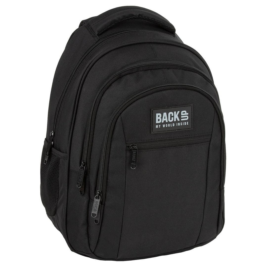 Plecak szkolny Backup 8 DERFORM 42x30x20 cm czarny