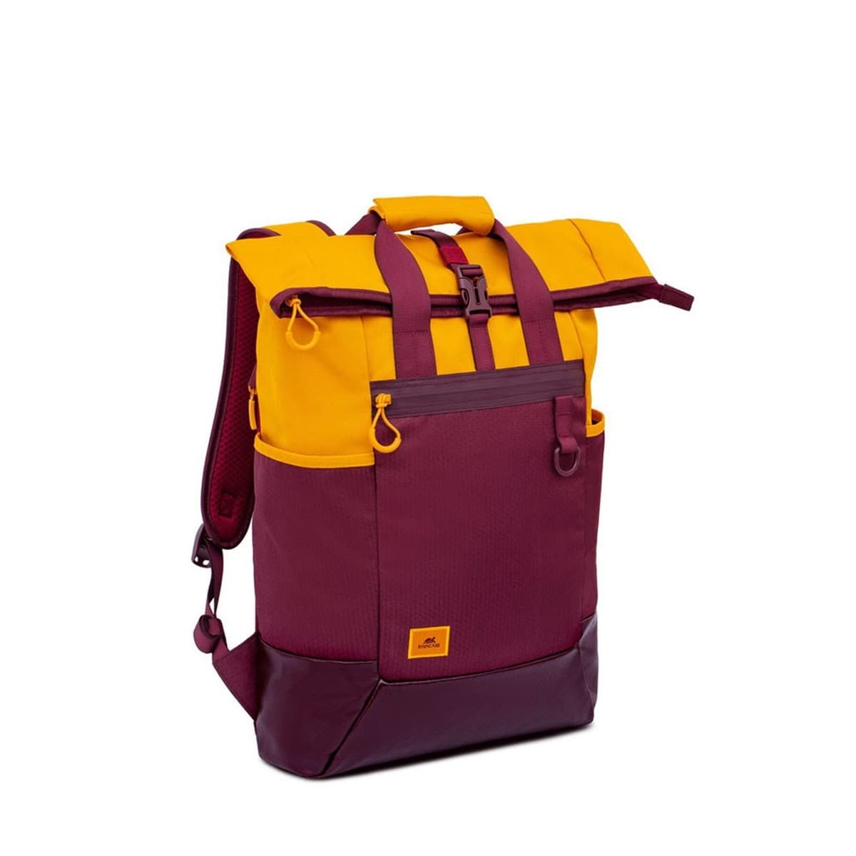 Plecak na laptop 15.6" Rivacase 5321 bordowo-żółty, 25L