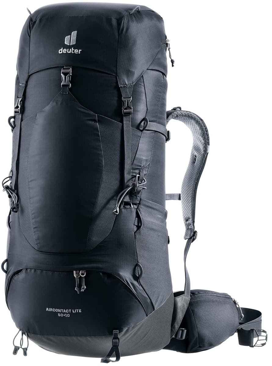 Plecak trekkingowy Deuter Aircontact Lite 50 + 10 black graphite