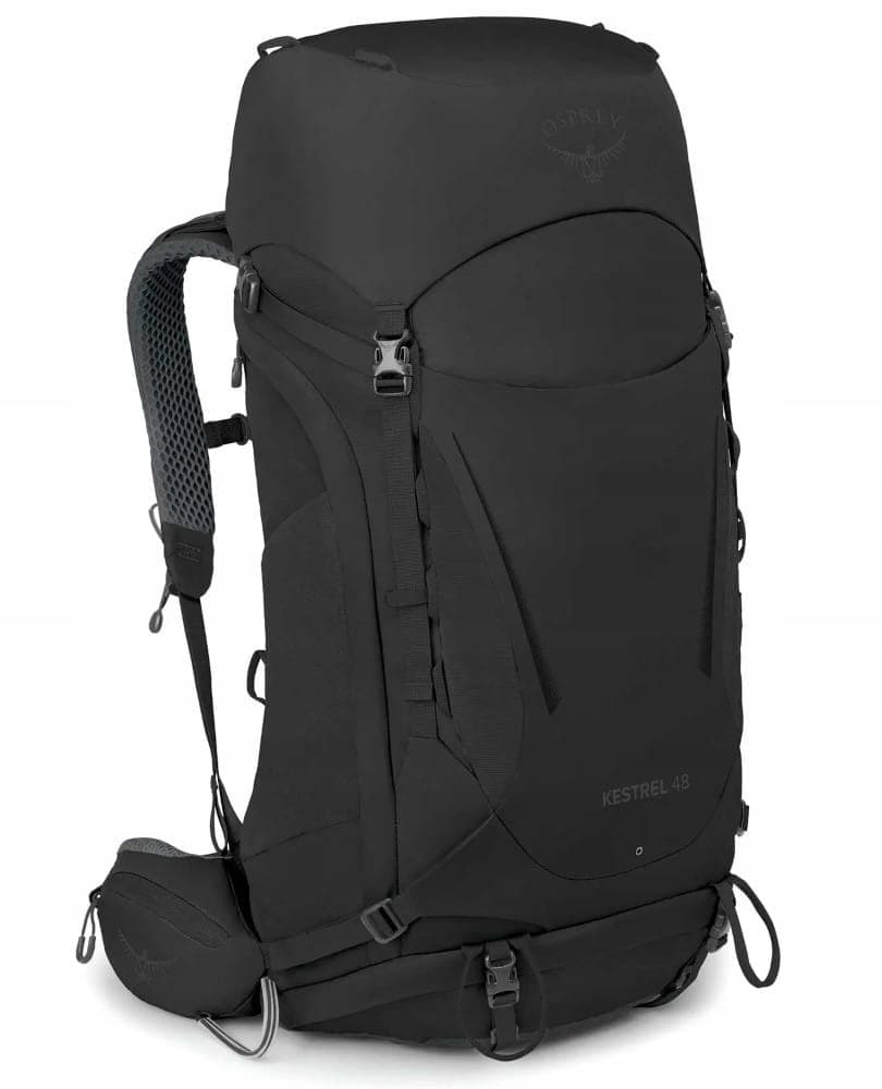 Plecak trekkingowy Osprey Kestrel 48 black/black r. l_xl