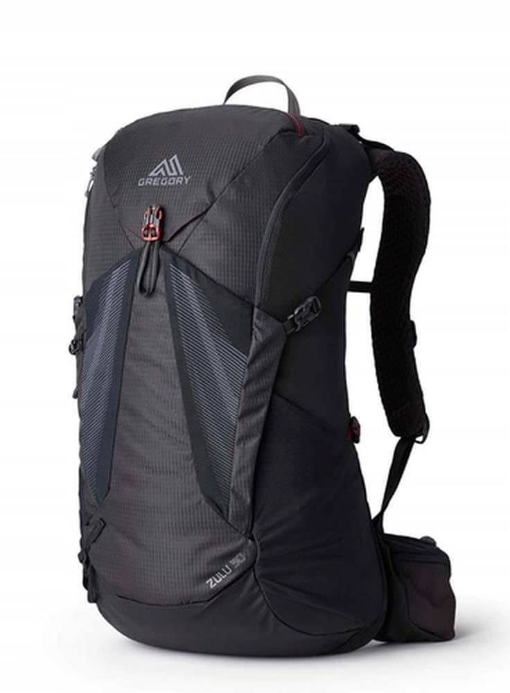 Plecak turystyczny Gregory Zulu 30 - volcanic black, rozmiar S/M