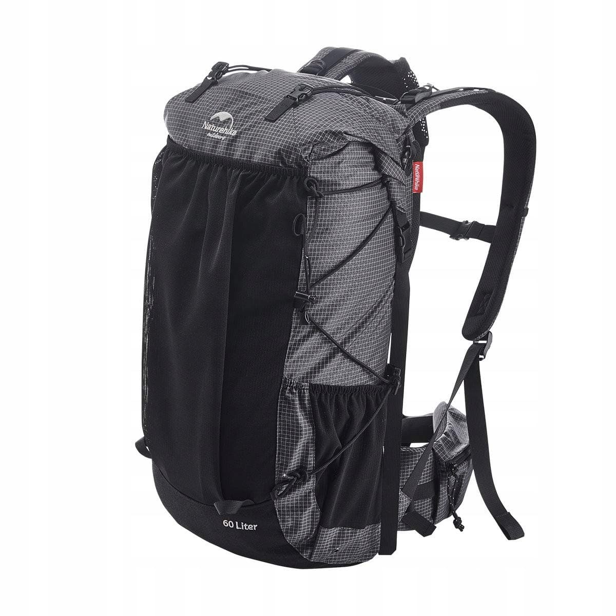 Plecak turystyczny Rock Series 60+5L czarny Naturehike