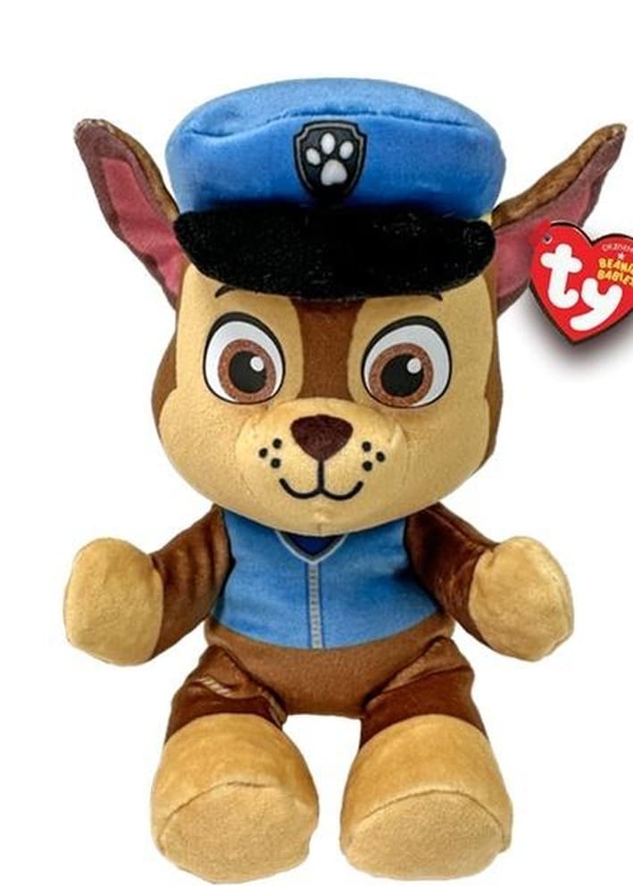 Pluszowa maskotka Beanie Babies Lic Psi Patrol Chase 15 cm