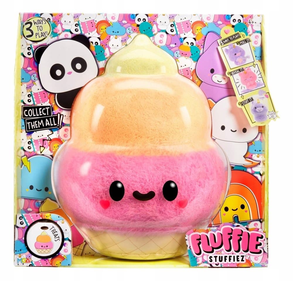 Fluffie Stuffiez Small Plush - Holiday Santa