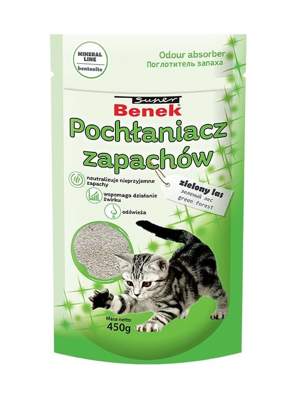 CERTECH Super Benek Zielony Las Pochłaniacz zapachów 450 g