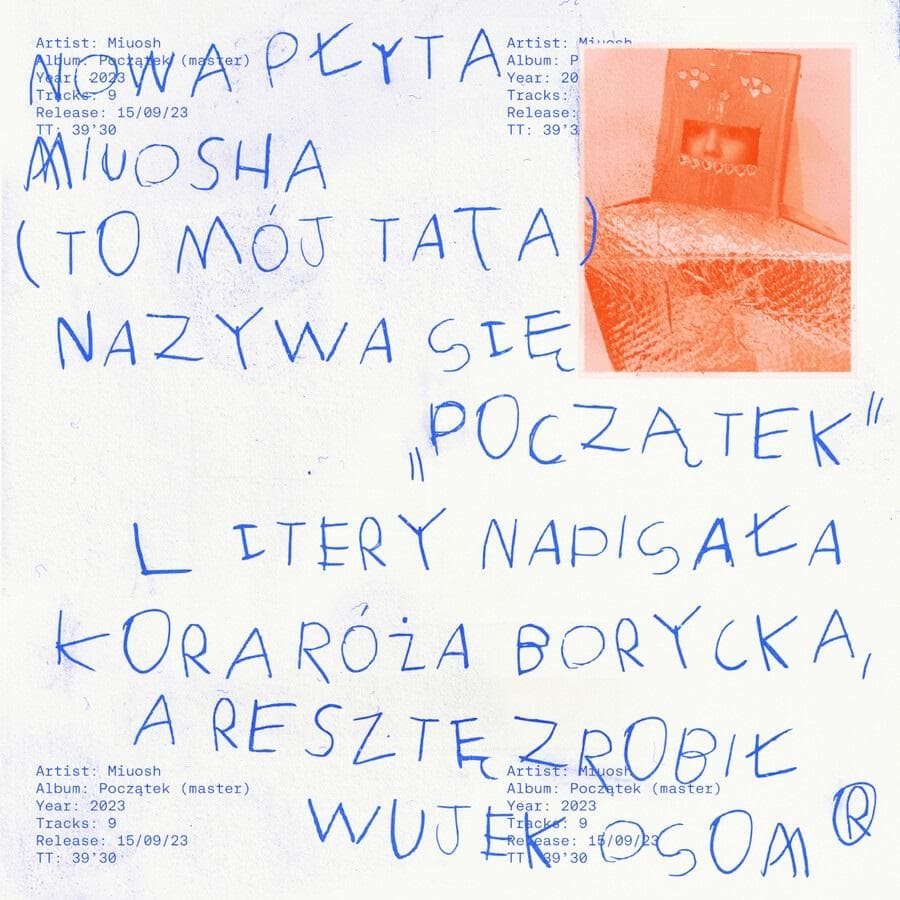 Początek CD Miuosh album muzyczny 2024 Fandango Records