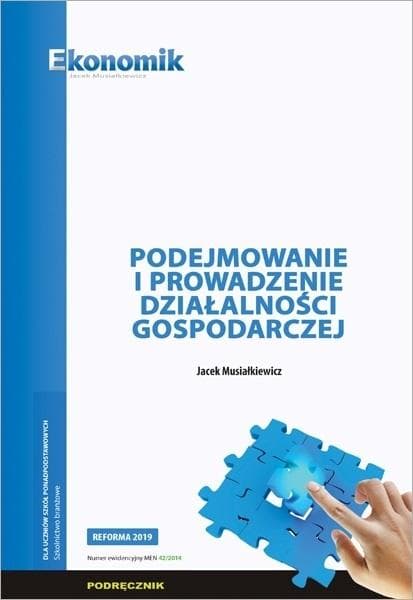 Podręcznik Podejmowanie i prowadzenie działalności gospodarczej Ekonomik