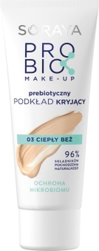 Soraya Probio Podkład do twarzy 03 ciepły beż