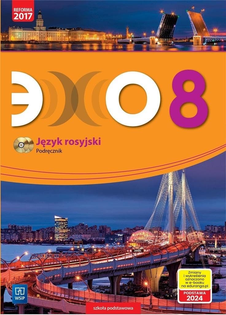 Podręcznik do języka rosyjskiego Echo dla klasy 8 szkoły podstawowej