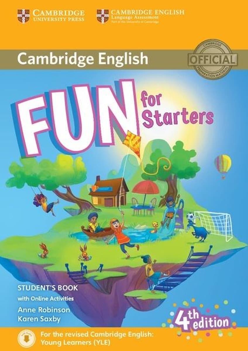 Fun For Starters Sb With Online Activities – Anne Robinson, Karen Saxby