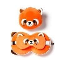 Poduszka podróżna i maska na oczy Panda Adoramals