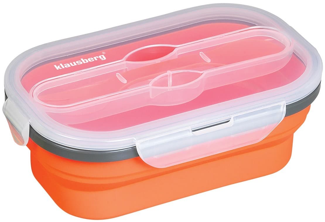 Pojemnik na lunch składany silikonowy 800 ml Klausberg