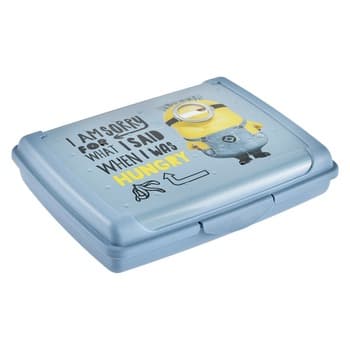 Pojemnik śniadaniowy Minions Hungry niebieski 1