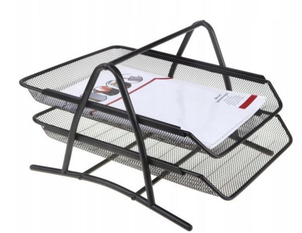 Półka na akta czarna 279x359 mm NET